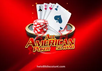 Hình ảnh trò chơi All American Poker 50 Hand tại helo88
